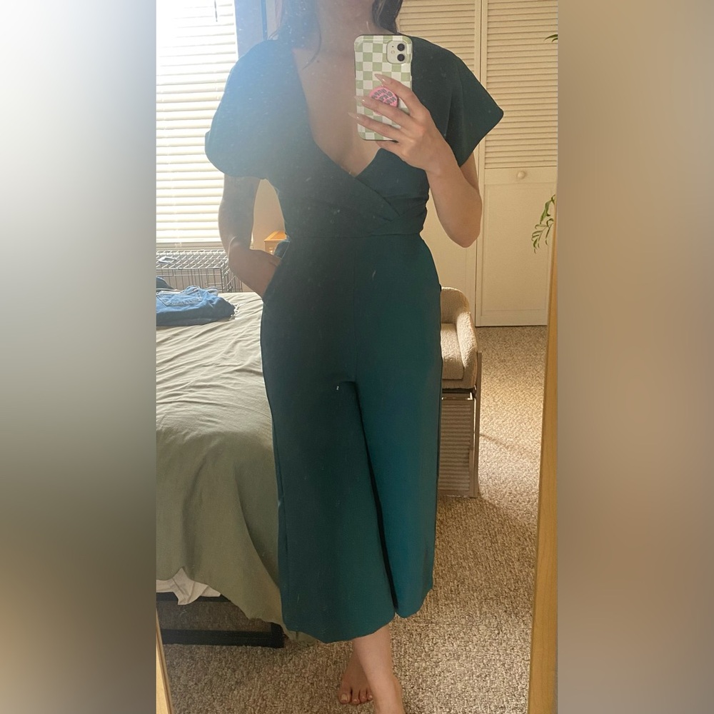 Leith Deep Green/Teal Jumpsuit